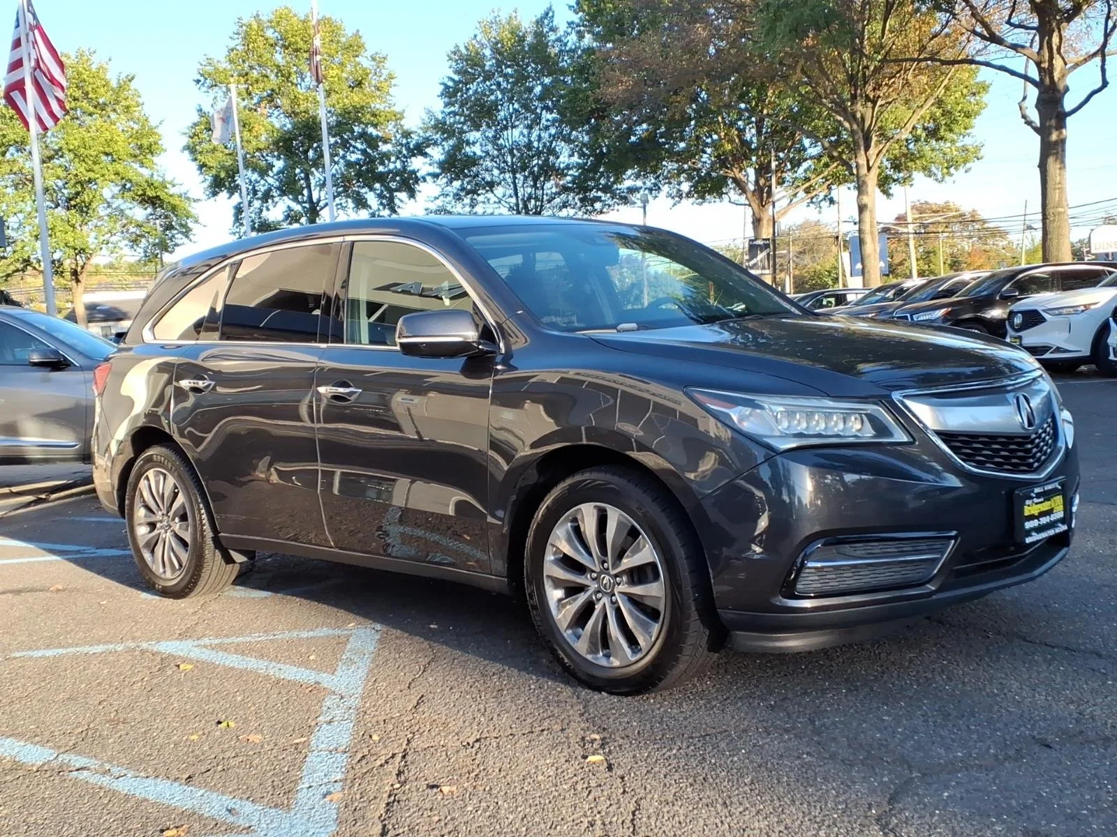 Used 2016 GREY Acura  image 3