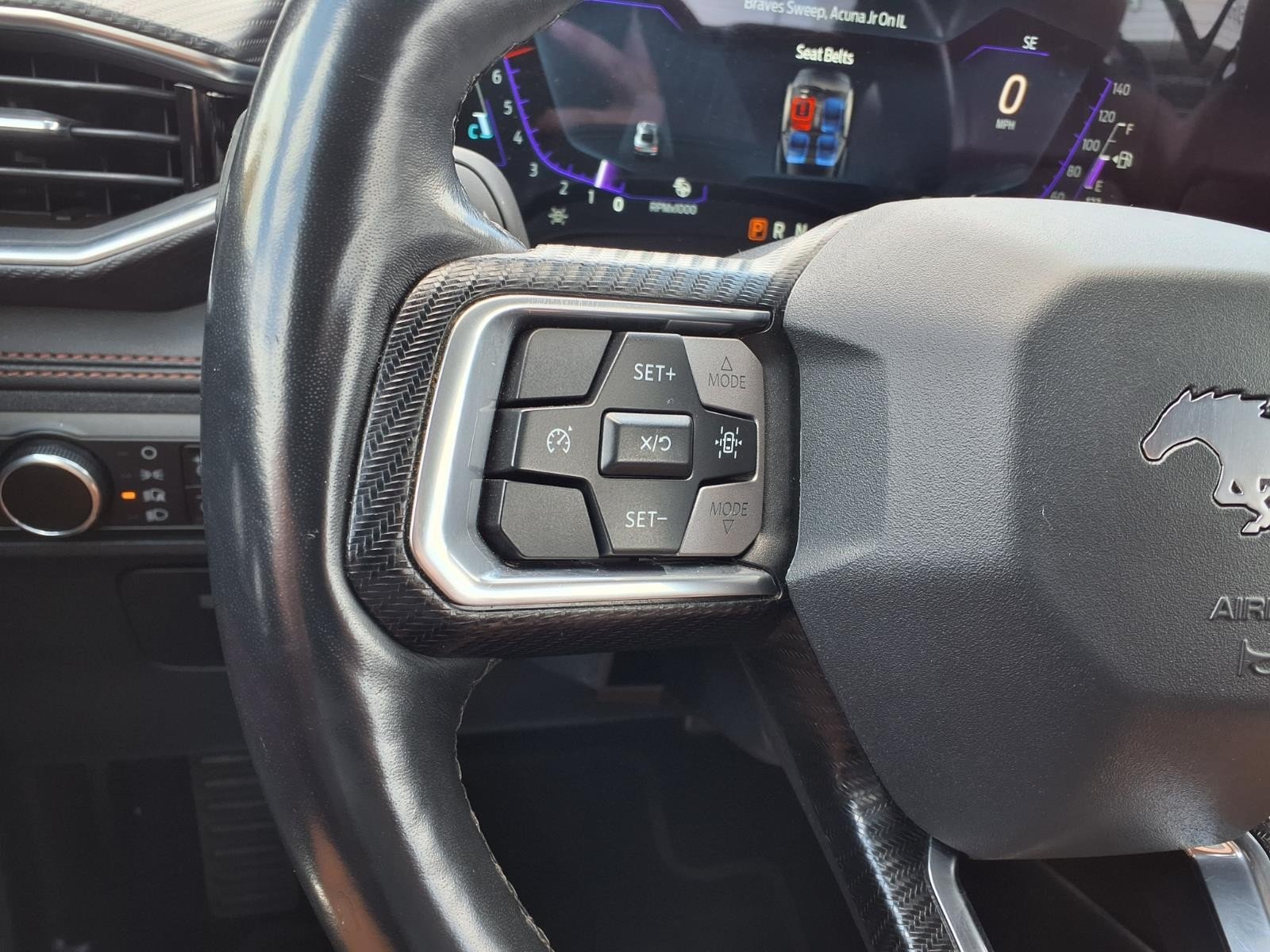 2024 Ford Mustang EcoBoost Yellow at Texan GMC Buick
