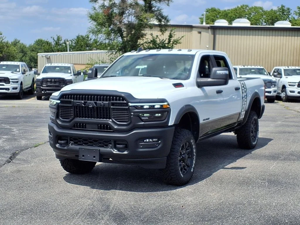 New 2026 Bright White Clear-Coat Exterior Paint RAM Power Wagon image 2