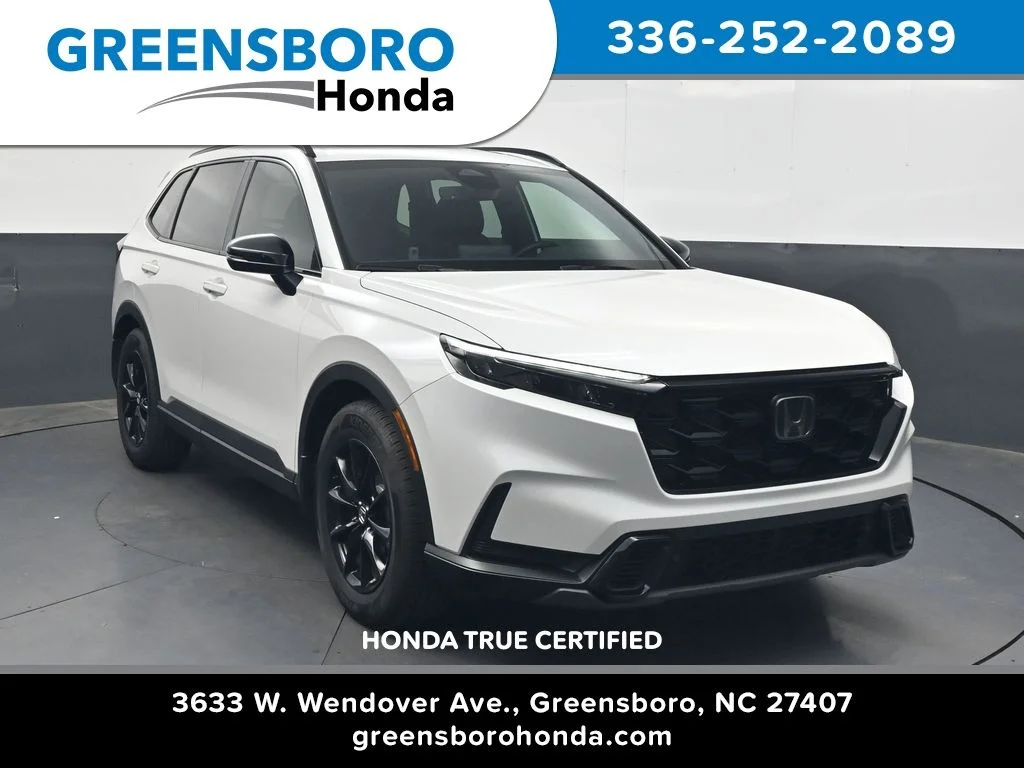 Certified Used 2026 Platinum White Pearl Honda Sport-L image 1