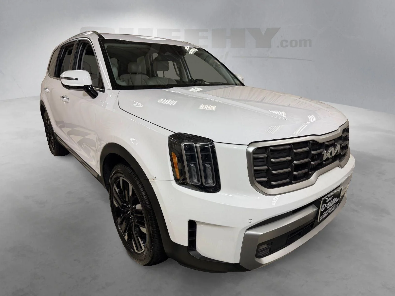 Used 2023 Glacial White Pearl Kia SX-Prestige image 2