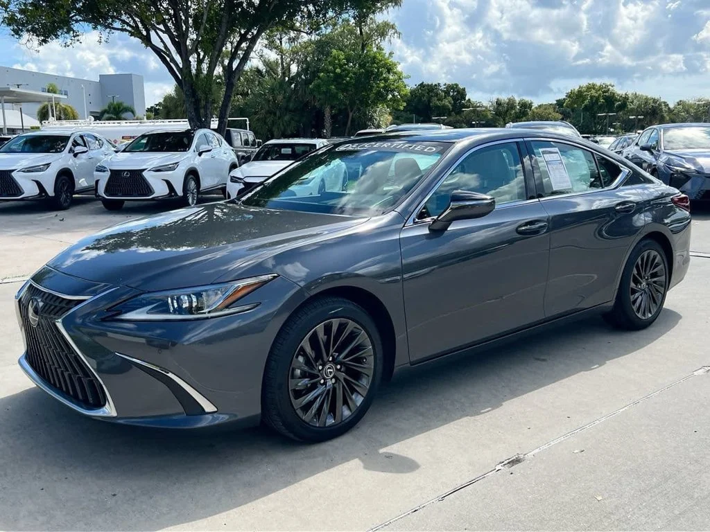 Certified Used 2024 CLOUDBURST GRAY Lexus 350 Luxury image 3