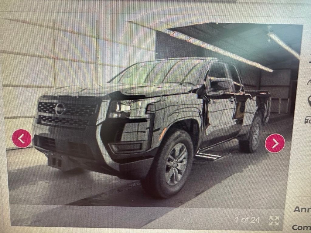 Certified Used 2025 Black Nissan SV image 1