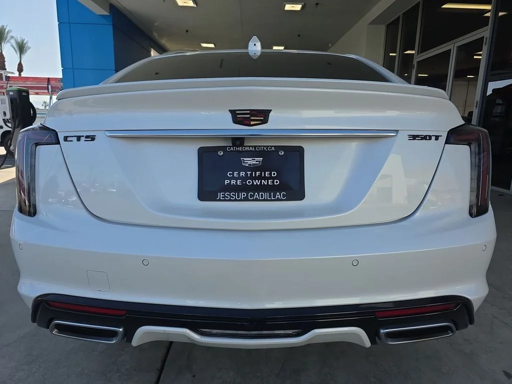 Used 2025 Crystal White Tricoat Cadillac Sport image 33