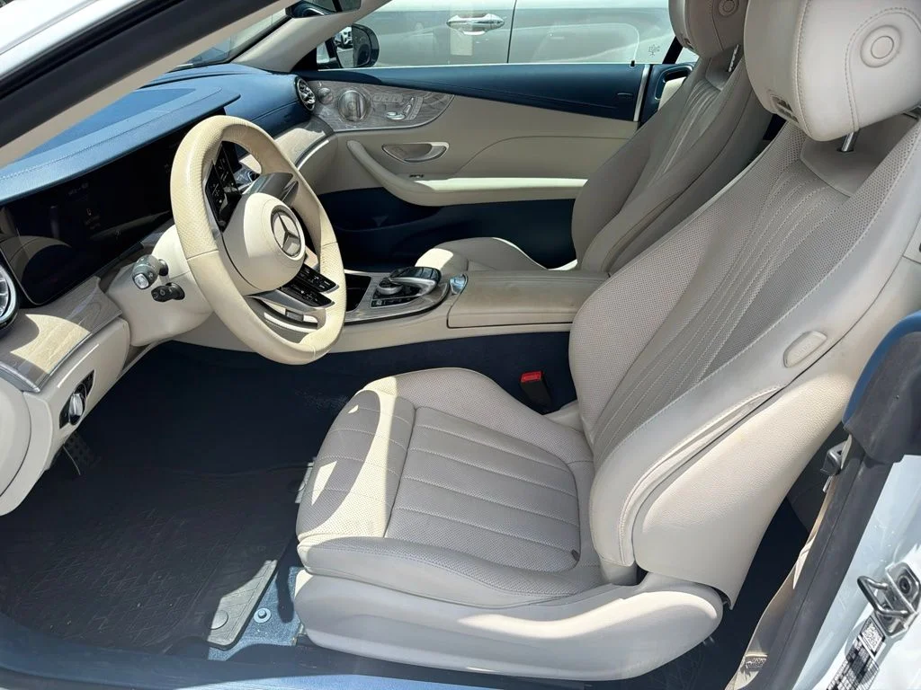 Certified Used 2023 MANUFAKTUR Moonlight White Metallic Mercedes-Benz E 450 image 7