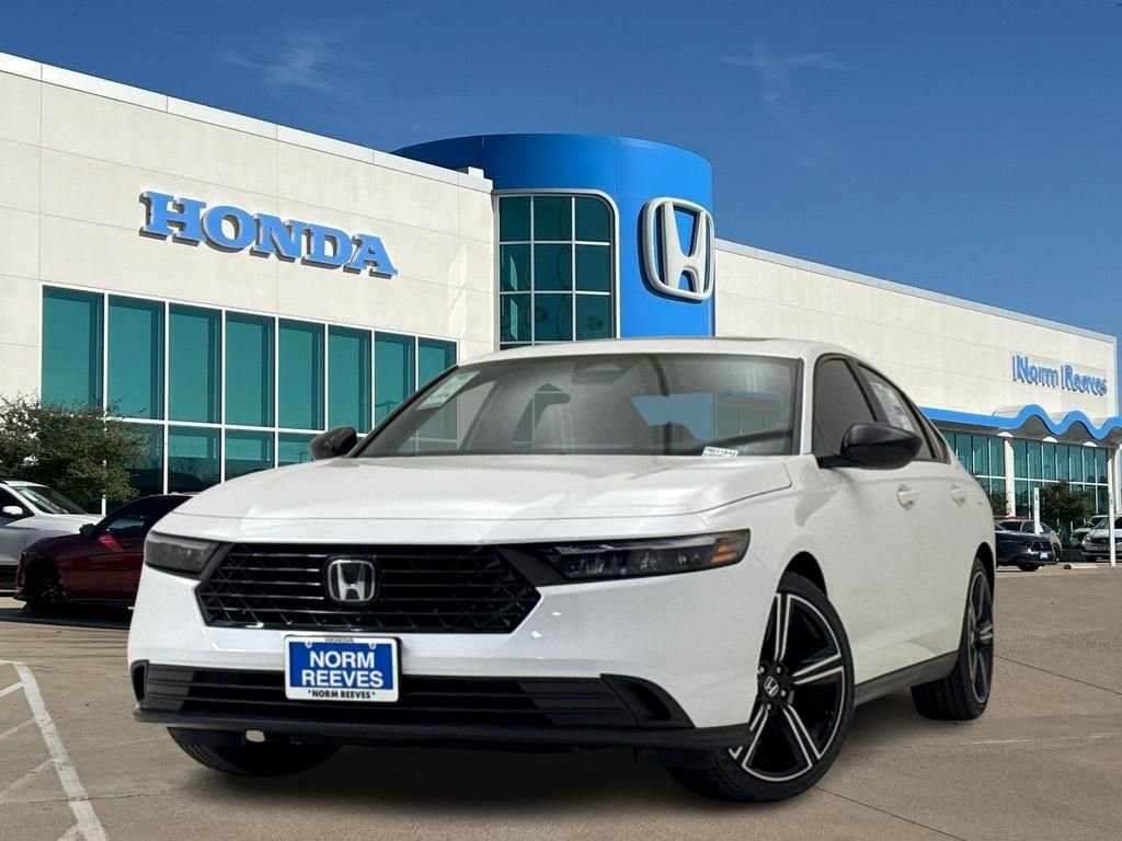 New 2026 Platinum White Pearl Honda Sport image 1