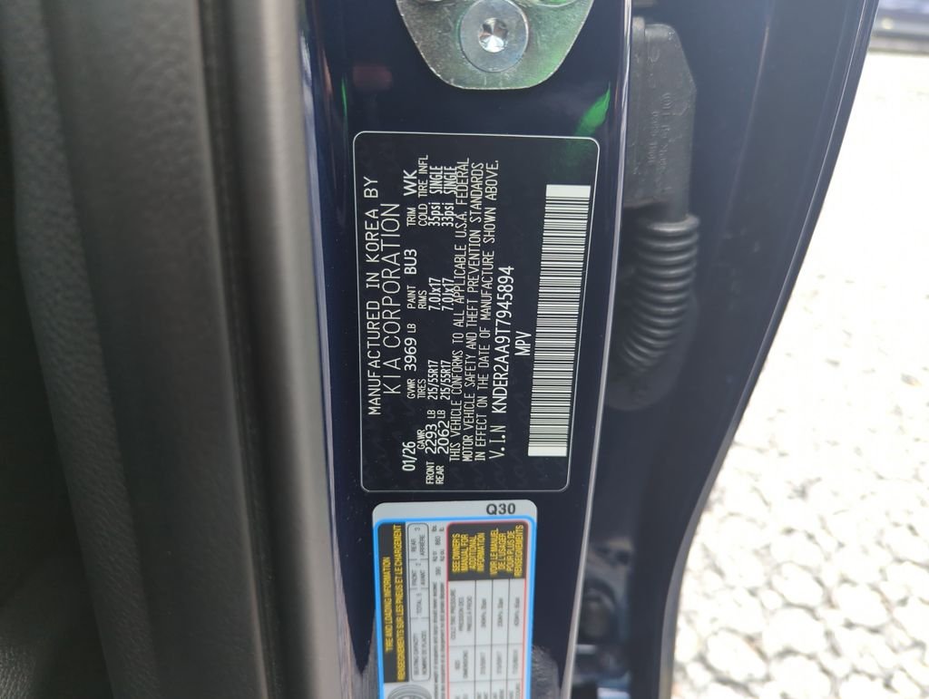 New 2026 Dark Ocean Blue Kia EX image 38