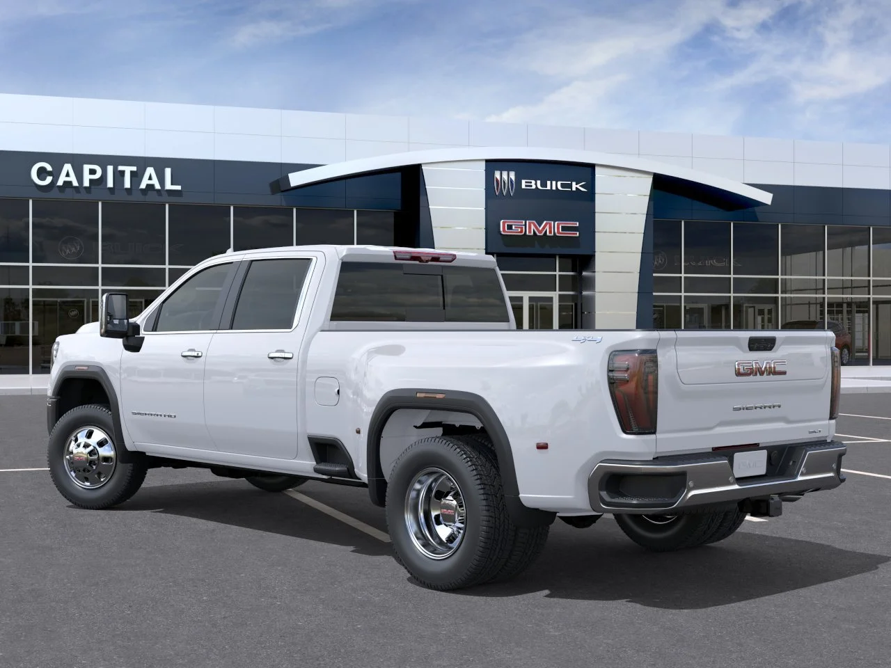 New 2026 Summit White GMC SLT image 4