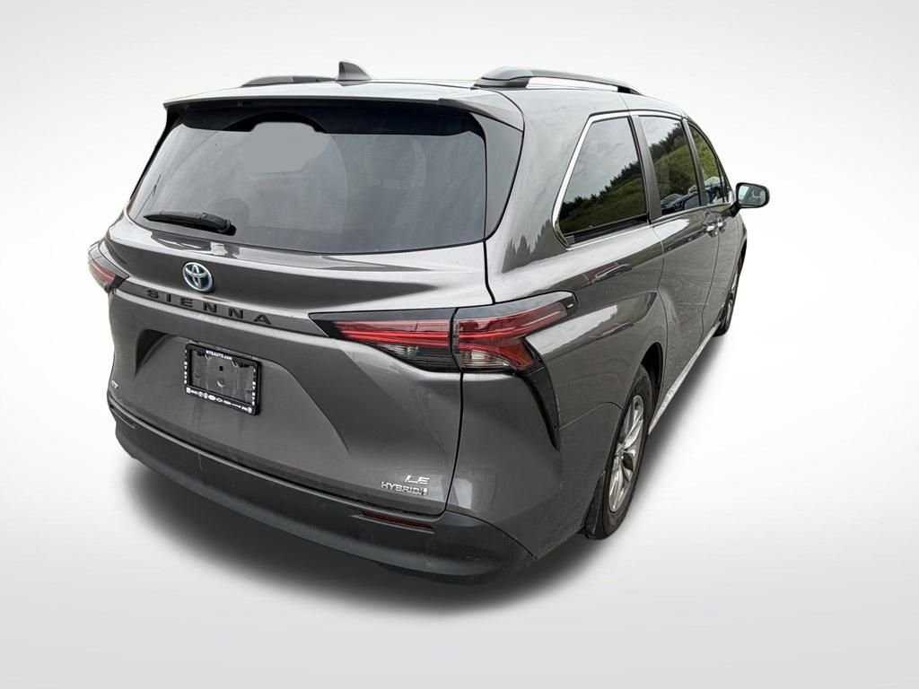 Used 2021 Predawn Gray Mica Toyota LE image 5