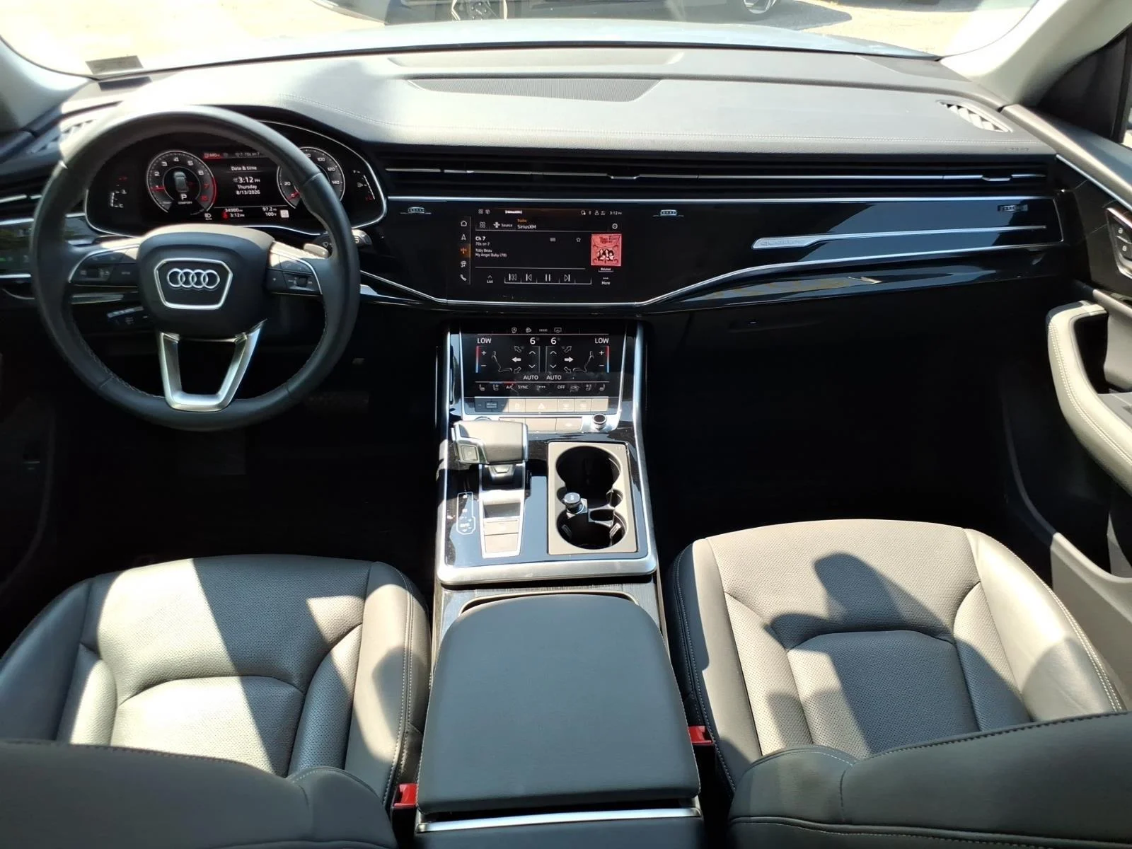 Used 2025 Satellite Silver Metallic Audi Premium Plus image 30
