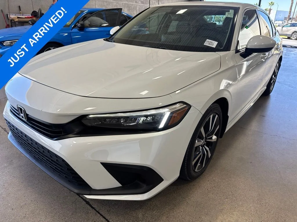 Certified Used 2024 Platinum White Pearl Honda EX image 1