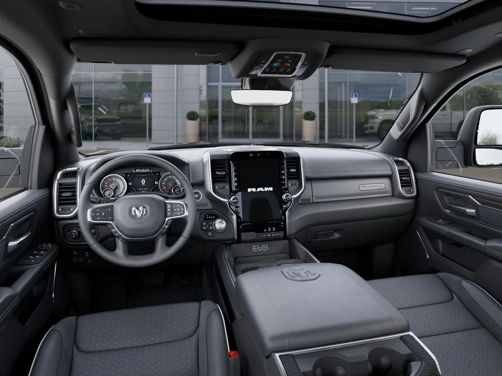 New 2026 Forged Blue Metallic Exterior Paint RAM Laramie image 14