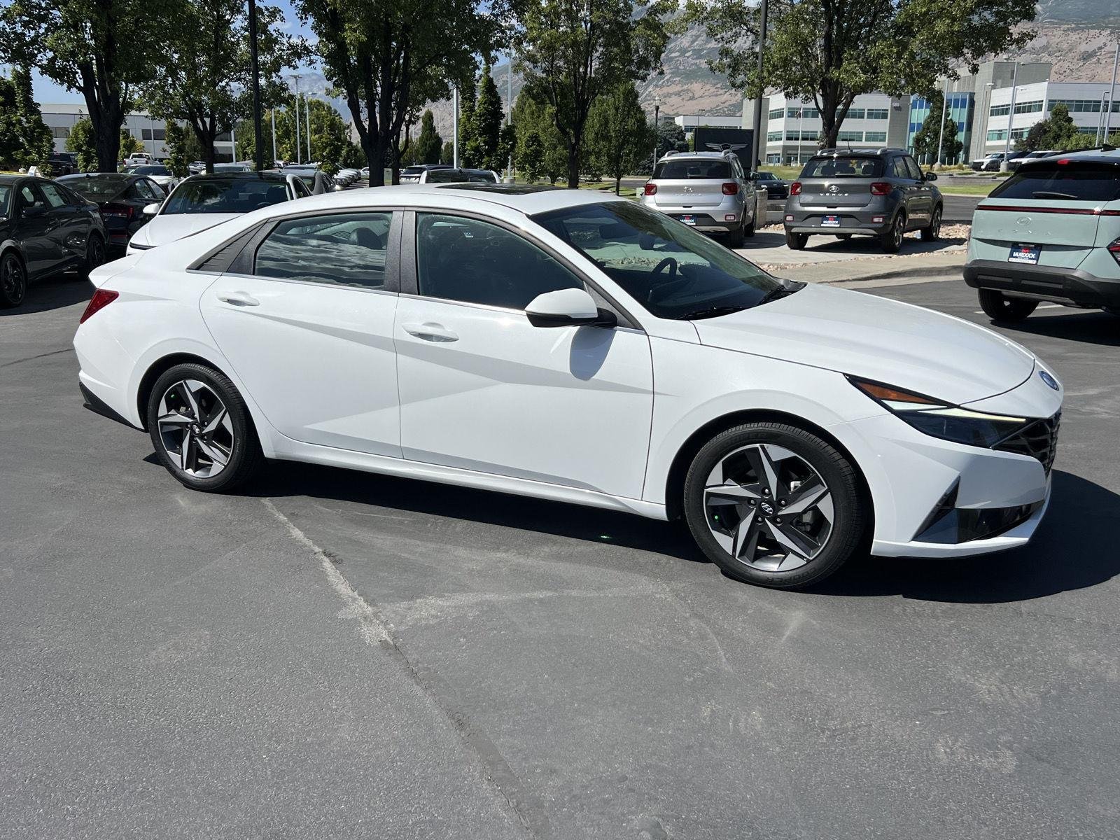 Certified Used 2023 Serenity White Pearl Hyundai Limited image 5