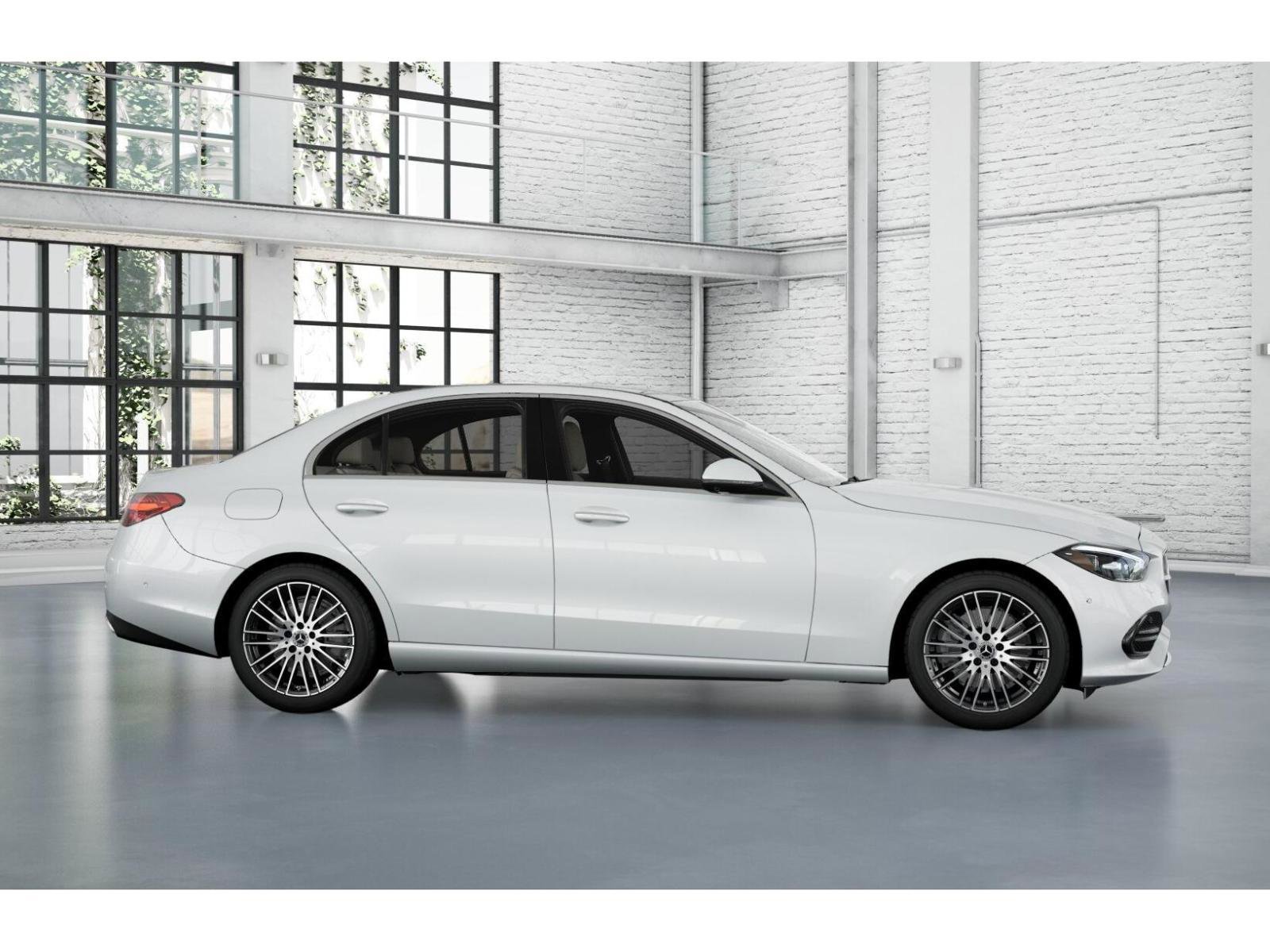 New 2026 MANUFAKTUR Moonlight White Metallic Mercedes-Benz C 300 4MATIC® Sedan image 15