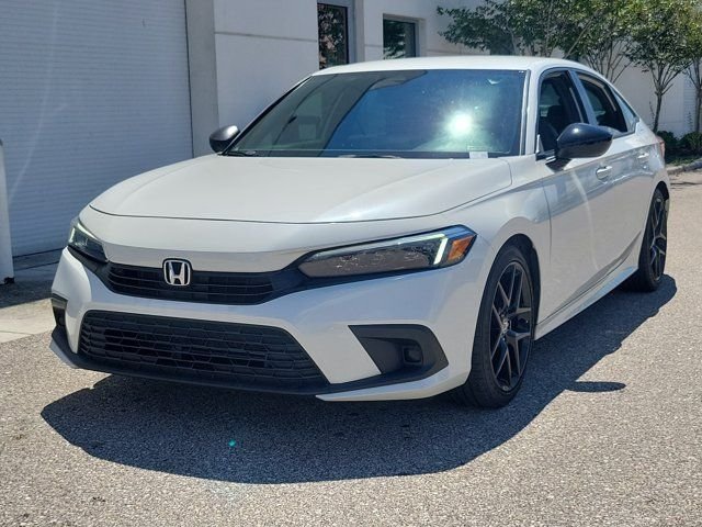 Used 2024 Platinum White Pearl Honda Sport image 3