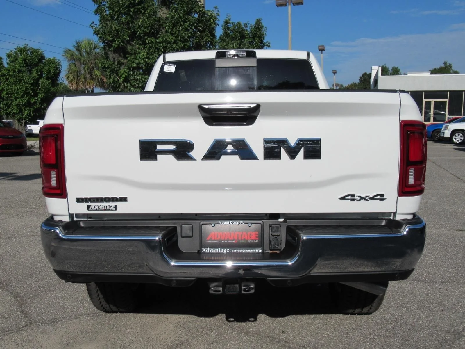 New 2026 Bright White Clear-Coat Exterior Paint RAM Big Horn image 6