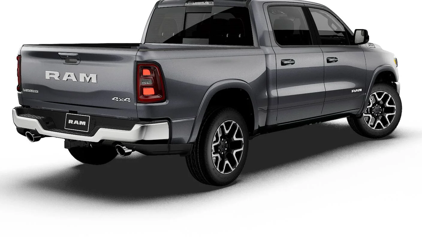 New 2027 Granite Crystal Metallic Clear-Coat Exterior Paint RAM LARAMIE image 2