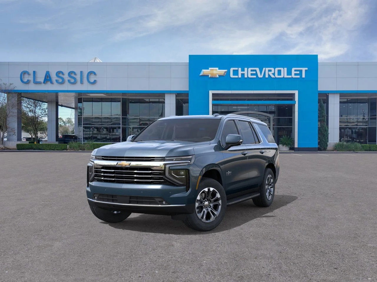 2026 Chevrolet Tahoe LT Blue at Classic Elite Chevrolet Hwy 6