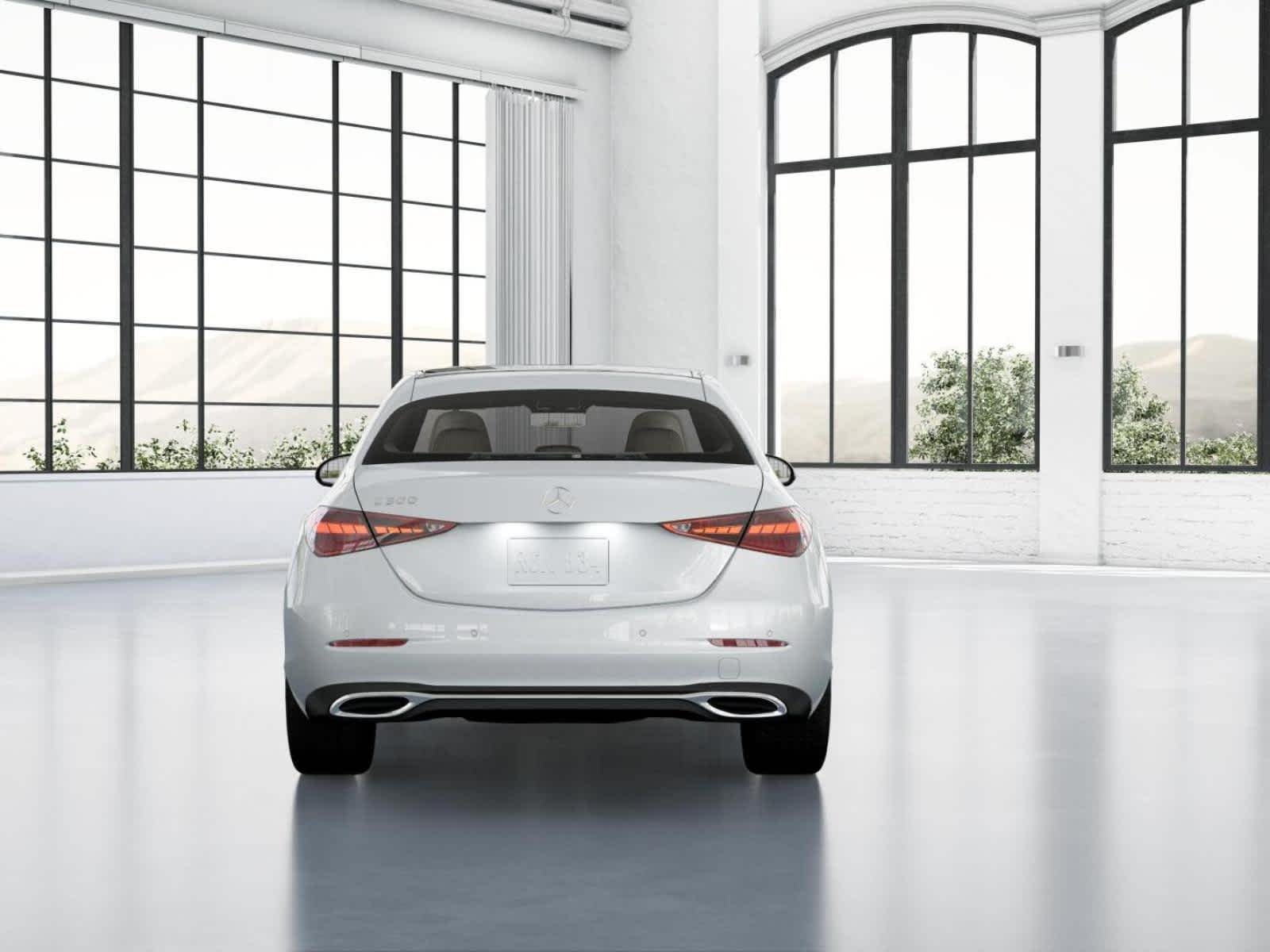 New 2026 MANUFAKTUR Moonlight White Metallic Mercedes-Benz C 300 image 24