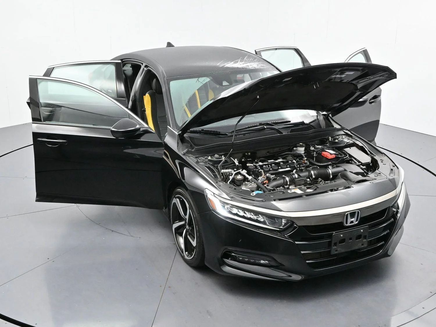 Used 2018 Crystal Black Pearl Honda Sport 1.5T image 39