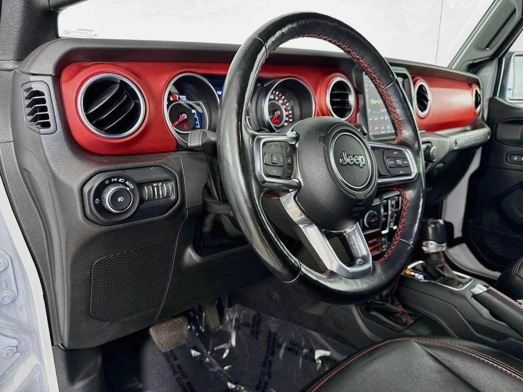 Used 2021 White Jeep Unlimited Rubicon image 9
