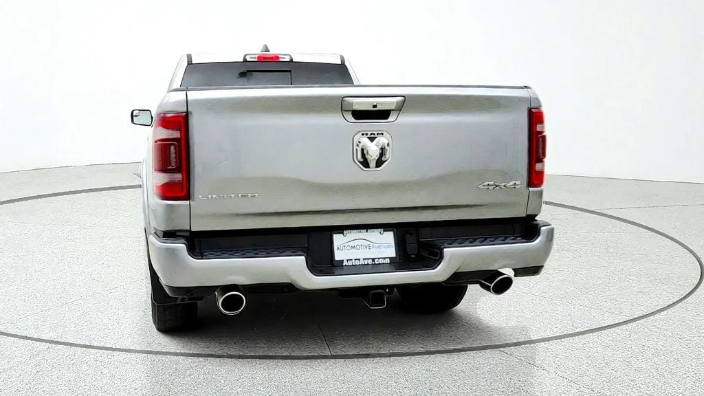 Used 2021 Billet Silver Metallic Clearcoat Ram Limited 4x4 Crew Cab 5