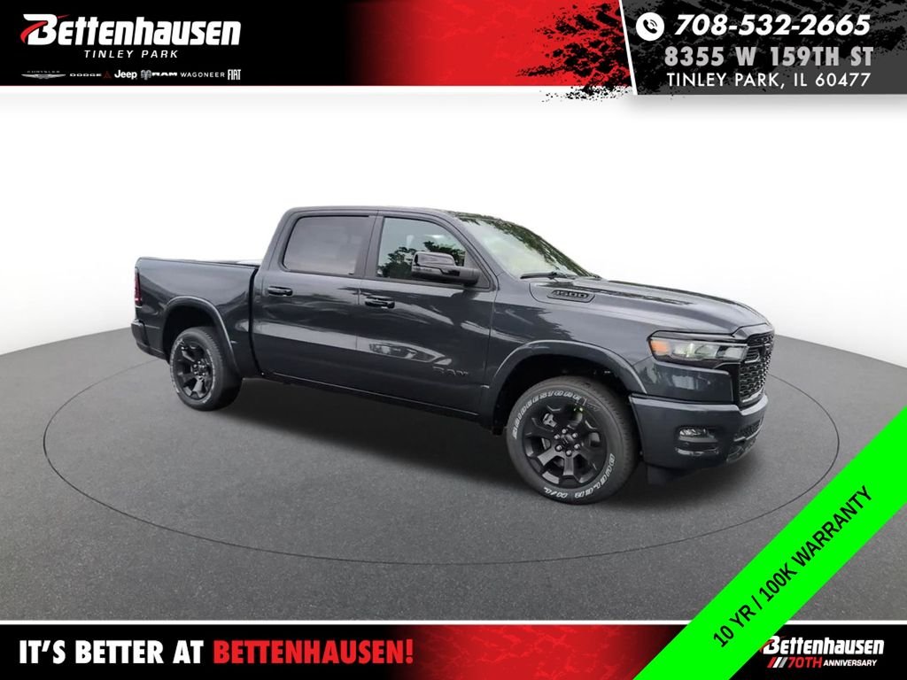 New 2026 Forged Blue Metallic Exterior Paint RAM Big Horn image 7
