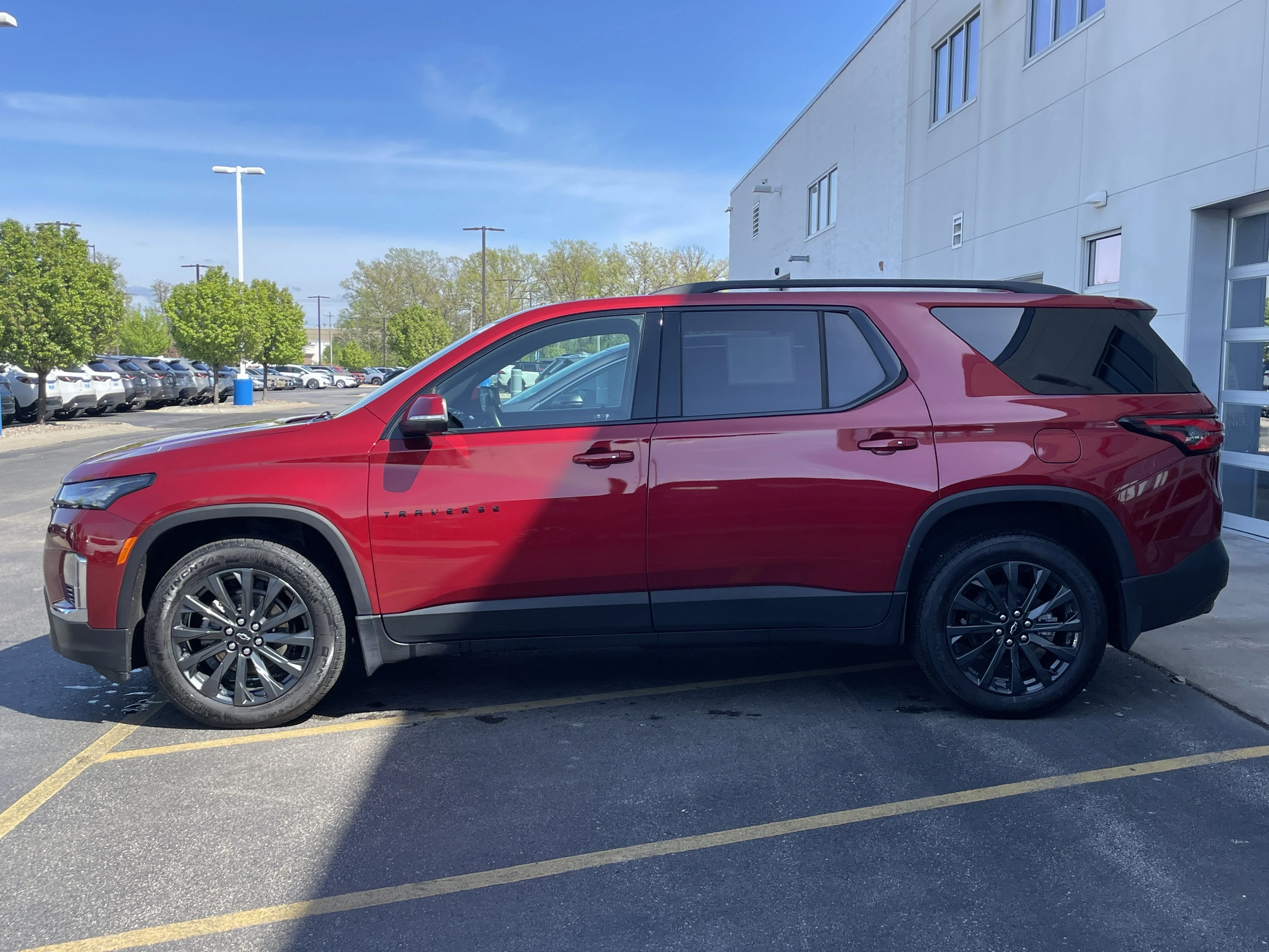 Used 2023 Radiant Red Tintcoat Chevrolet RS image 4