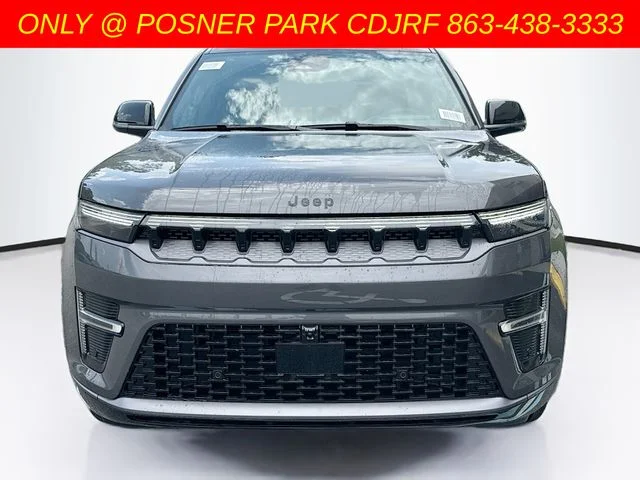 New 2026 Baltic-Gray Metallic Clear-Coat Exterior Paint Jeep Grand Wagoneer image 2