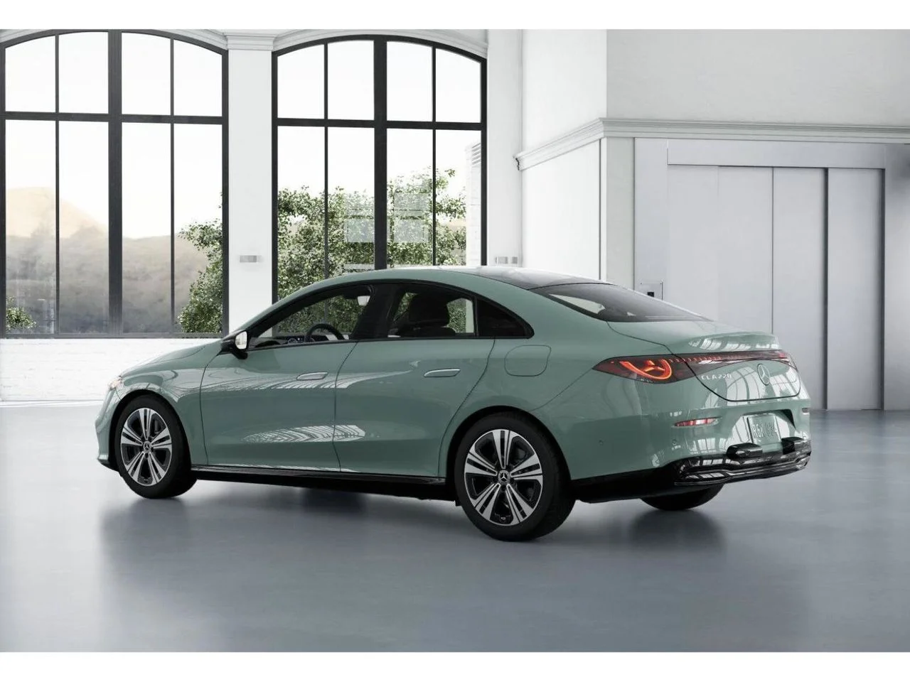 New 2027 Liquid Crystal Green Mercedes-Benz CLA 220 image 30