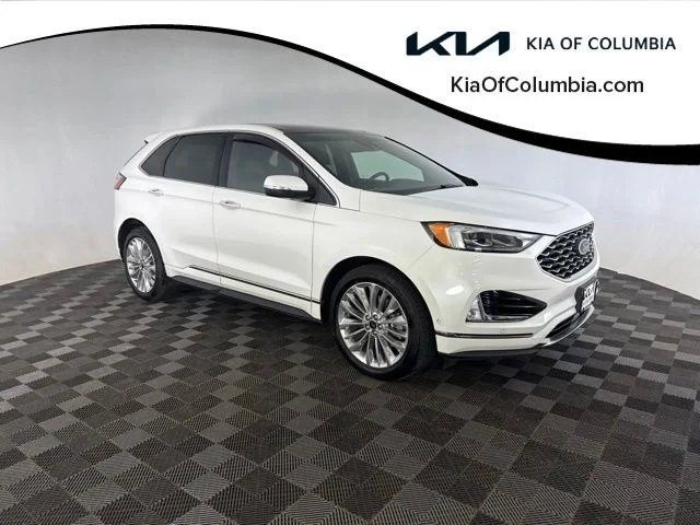 Used 2020 White Ford Titanium image 1