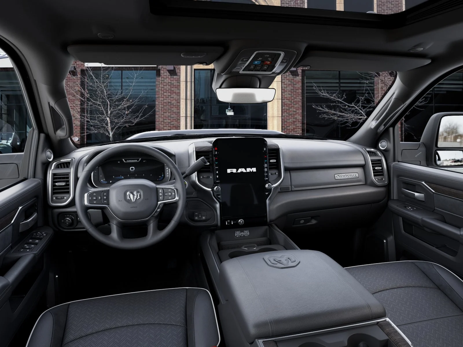 New 2026 Diamond Black Crystal Pearl-Coat Exterior Paint RAM Laramie image 40
