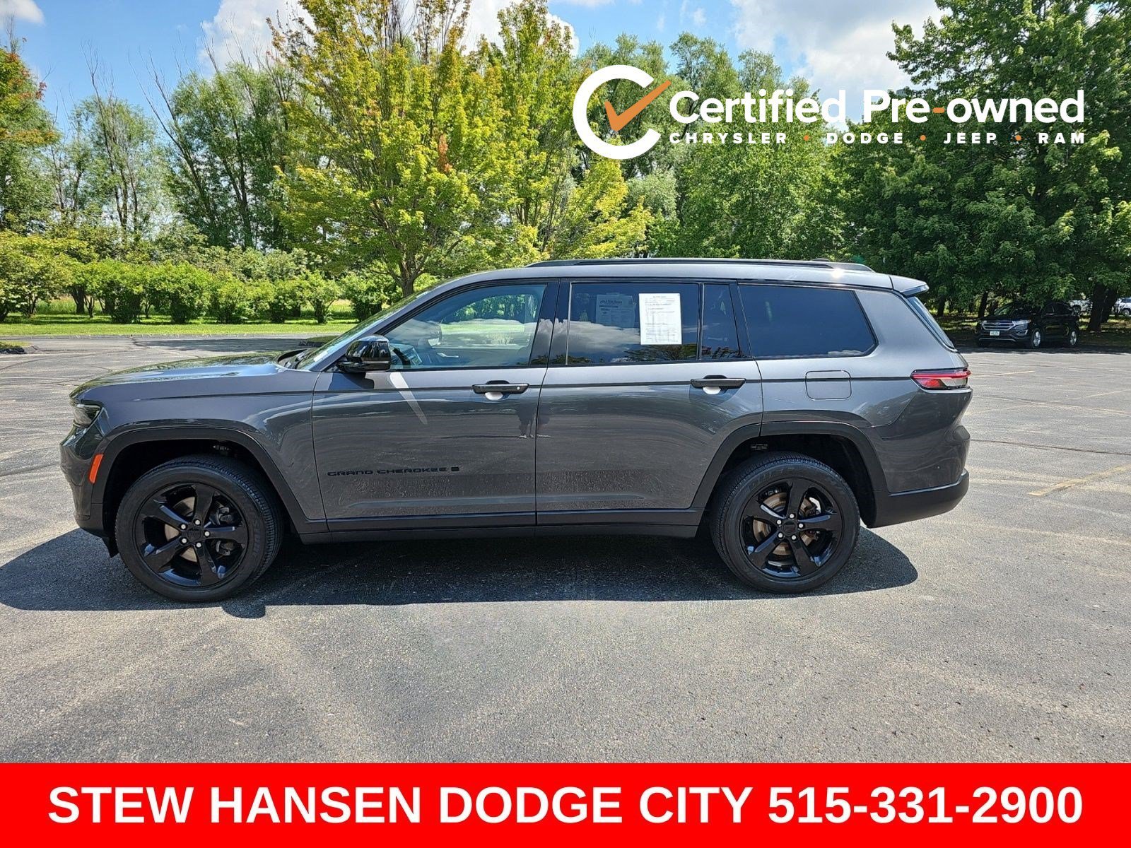 Certified Used 2023 Baltic Gray Metallic Clearcoat Jeep Altitude image 1