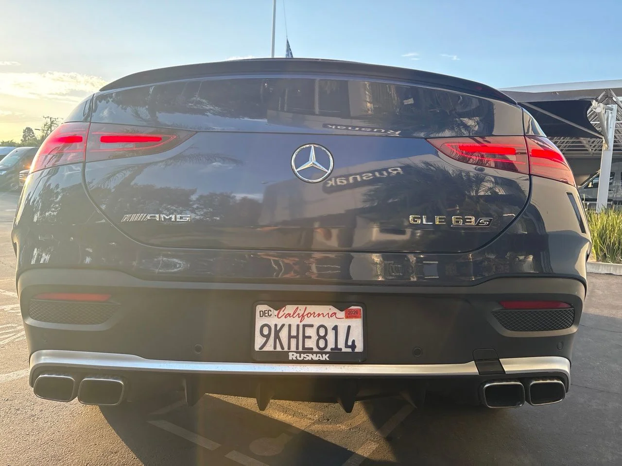 Certified Used 2024 Blue Mercedes-Benz 63 S AMG® Coupe 4MATIC® image 6
