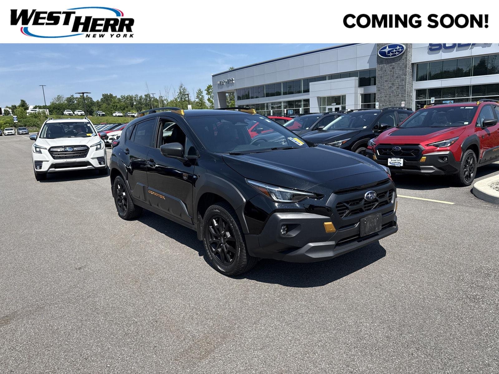 Used 2024 Crystal Black Silica Subaru Wilderness image 1