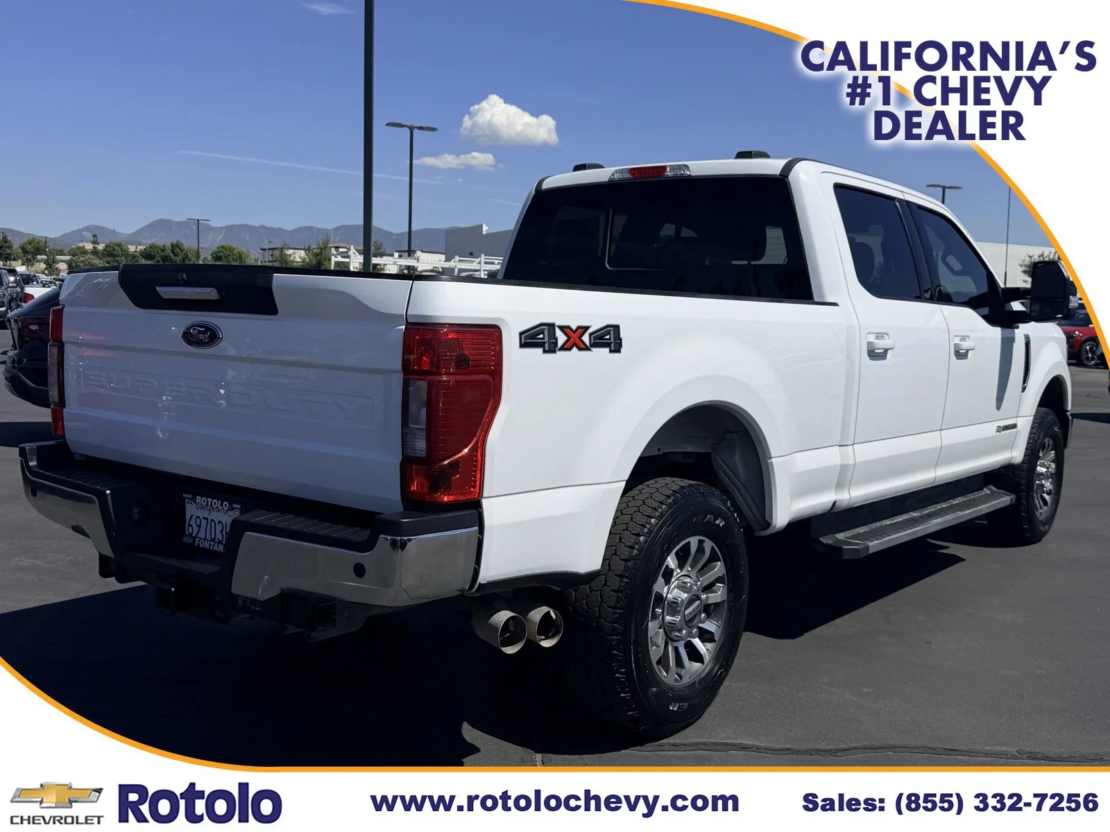 Used 2022 OXFORD WHITE Ford LARIAT image 6