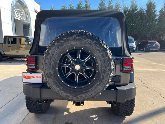 Used 2014 Gray Jeep Unlimited Sport image 4