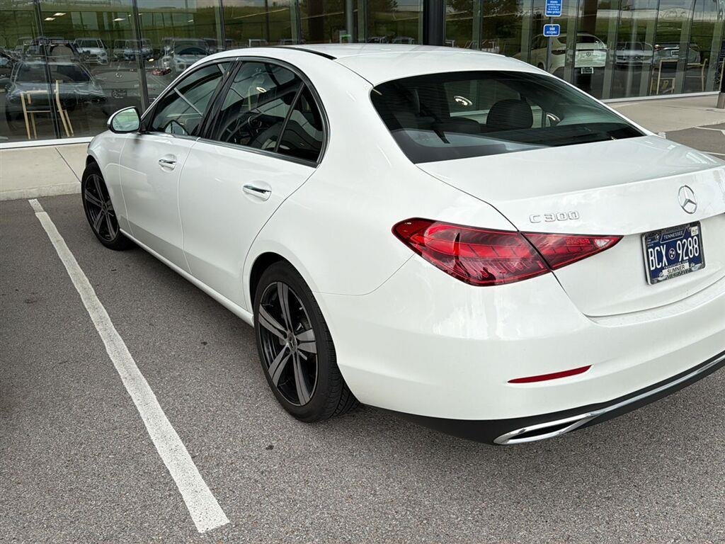 Certified Used 2022 Polar White Mercedes-Benz C 300 image 4