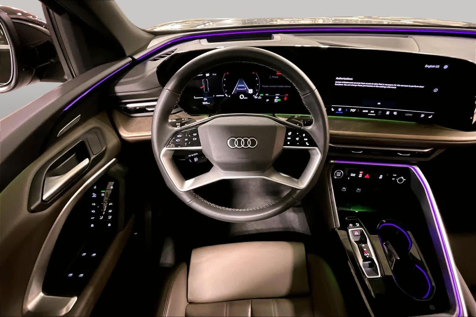 Used 2025 Mythos Black Metallic Audi Premium Plus image 6