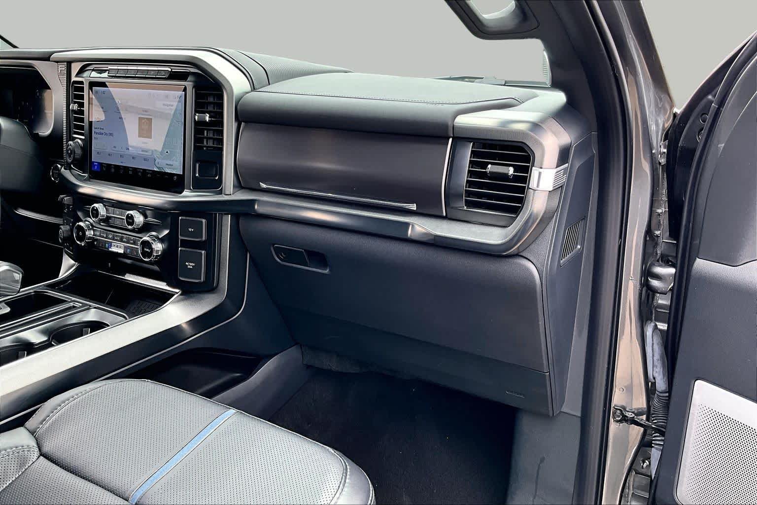 Used 2024 Carbonized Gray Metallic Ford Platinum image 17