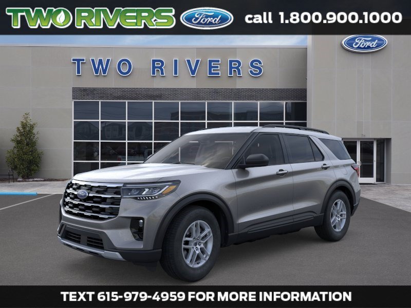 New 2026 Carbonized Gray Metallic Ford Active image 1