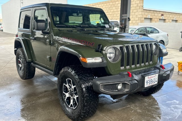 Used 2022 Green Jeep Rubicon image 3