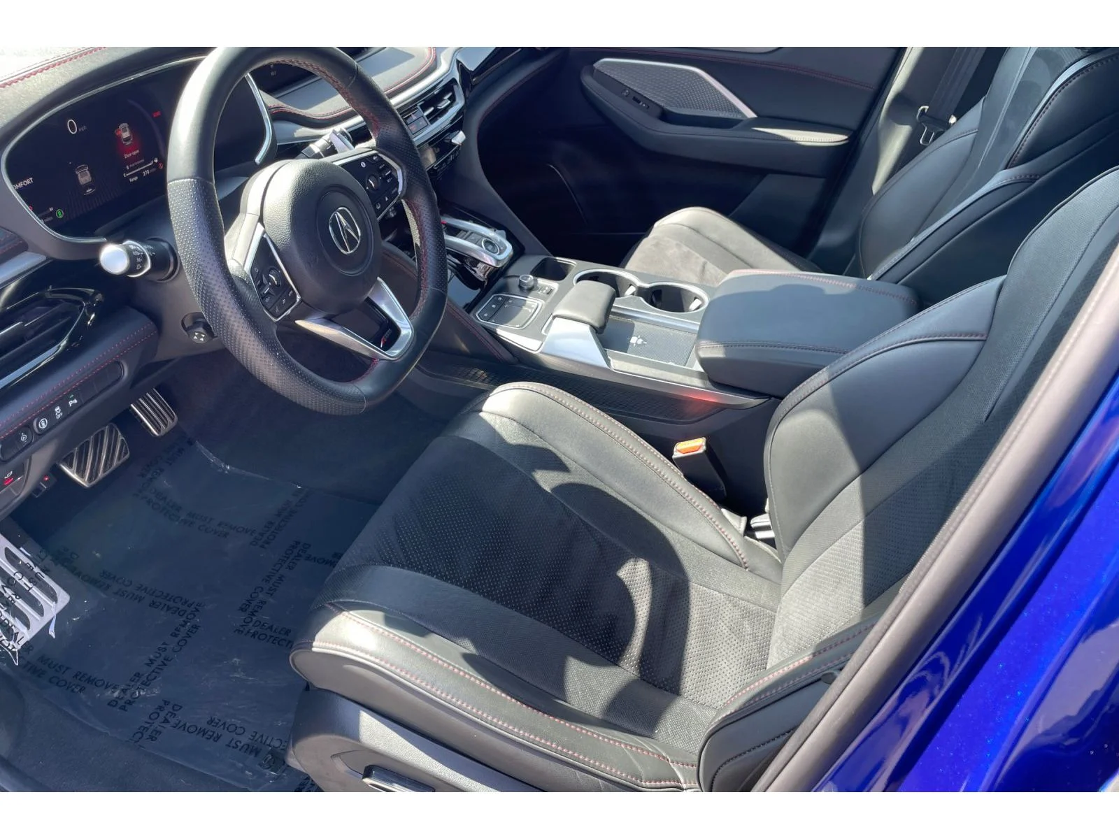 Used 2023 Apex Blue Pearl Acura SH-AWD with A-Spec Package image 9