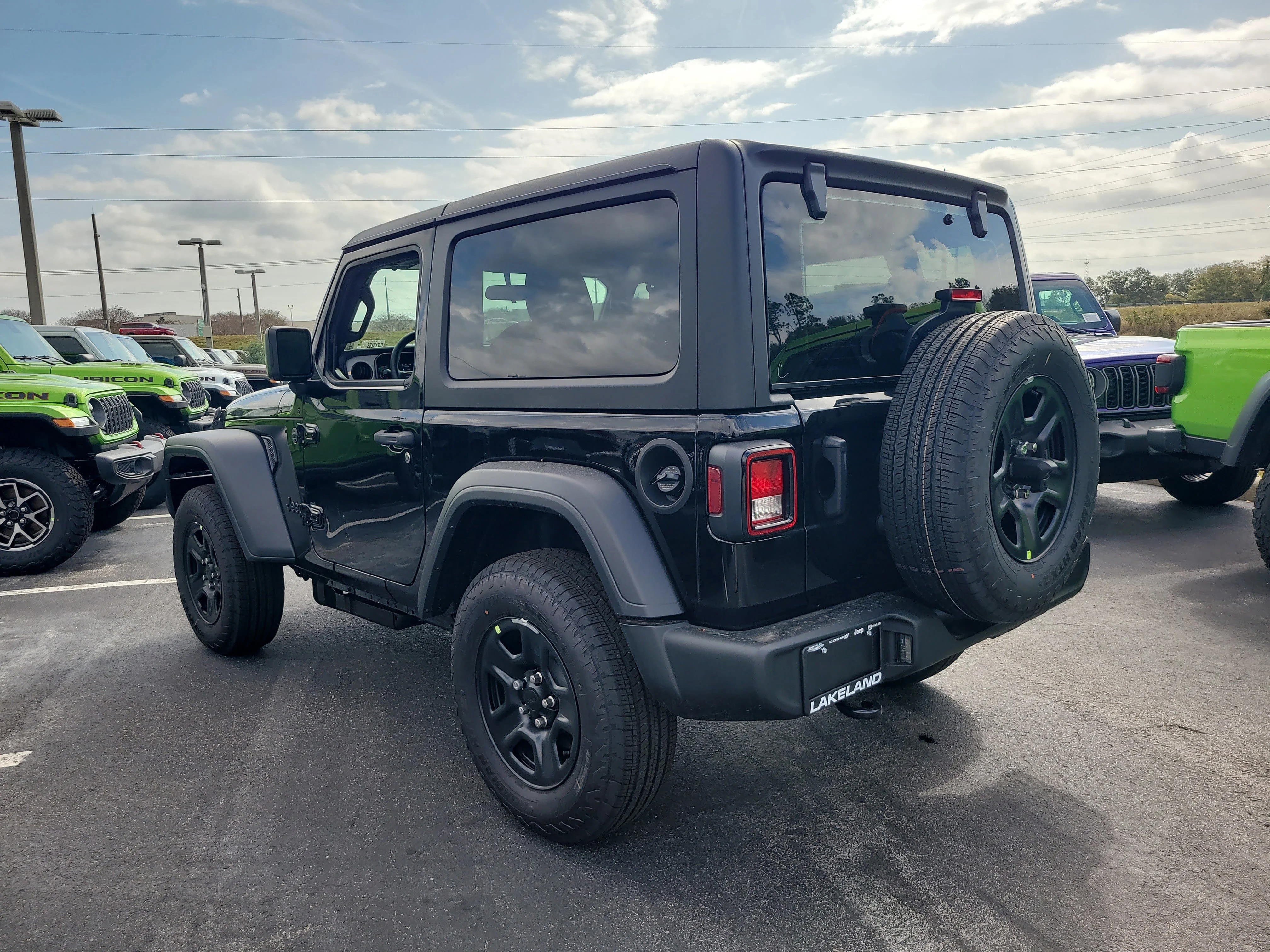 New 2026 Black Clearcoat Jeep Sport image 8