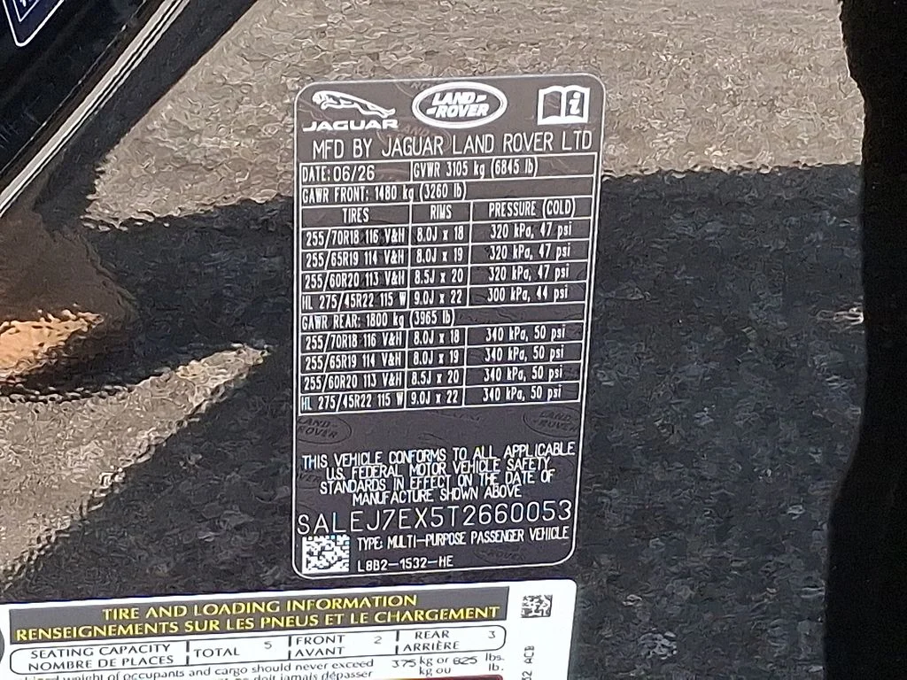 New 2026 Santorini Black Land Rover S image 18