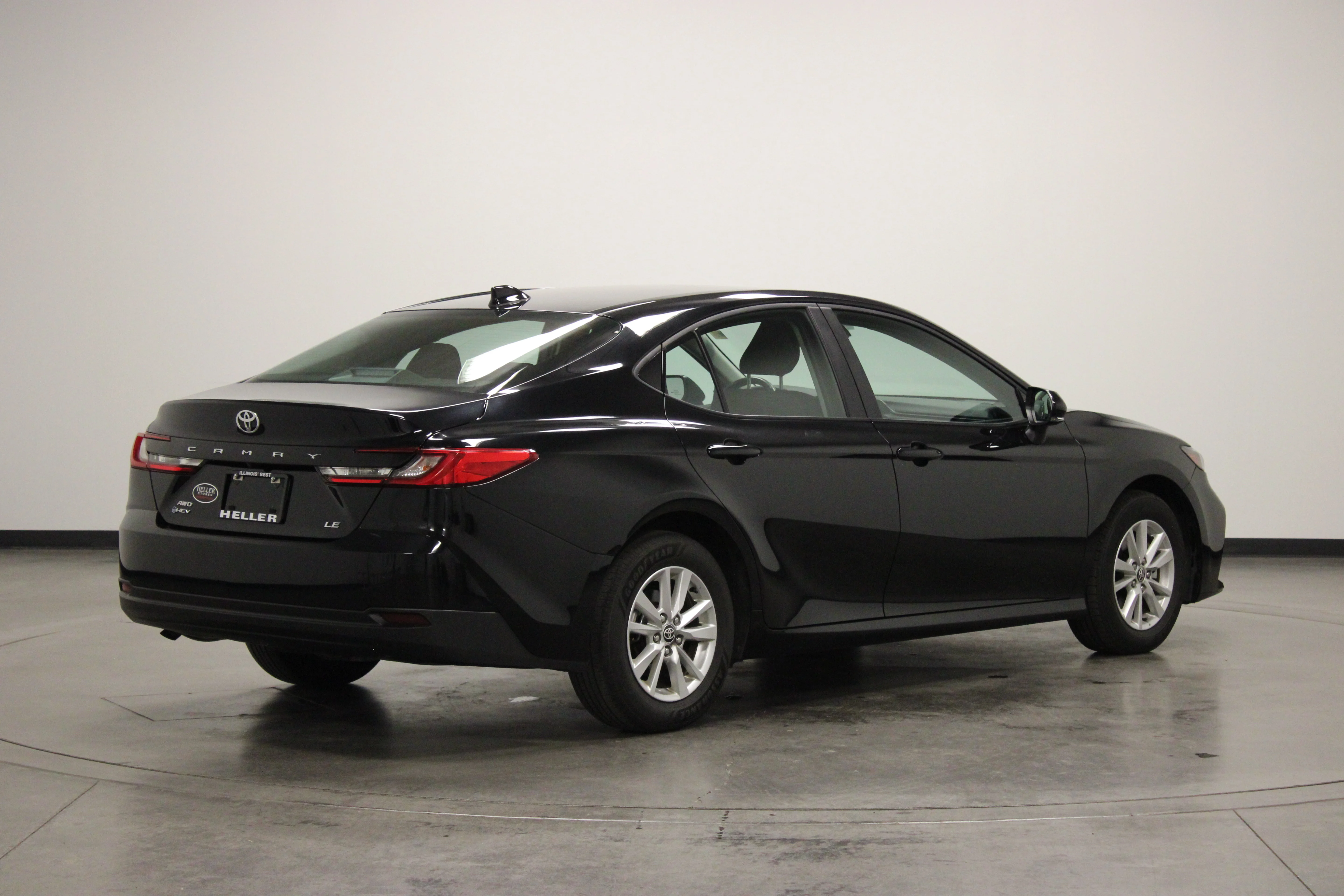 Used 2025 Midnight Black Metallic Toyota LE image 8