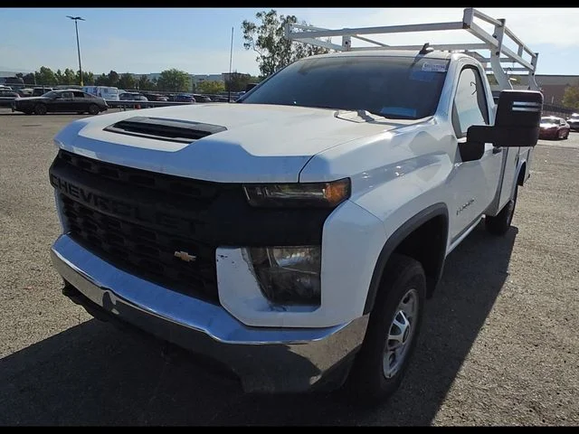 Used 2020 White Chevrolet Work Truck image 3