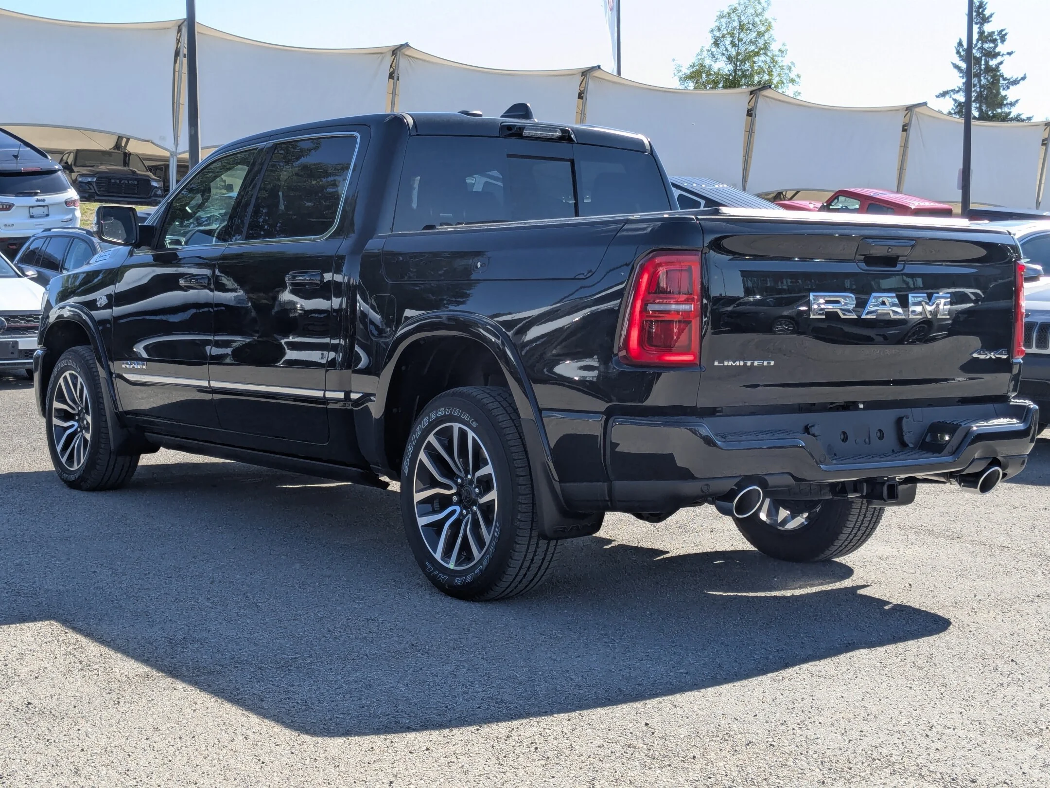 New 2026 Black RAM Limited - - Level A Grp - Pano Sunroof - 14.4 Uconnect NAV - Surround View Camera & More! image 6