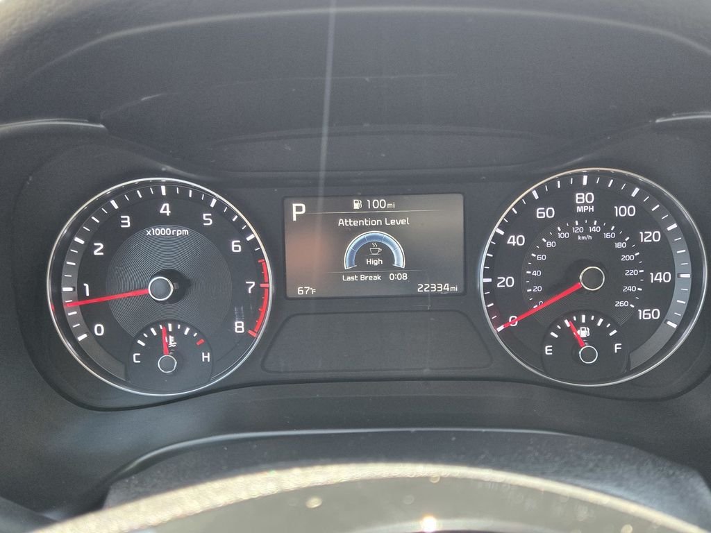 Used 2024 Aurora Black Kia LXS image 16