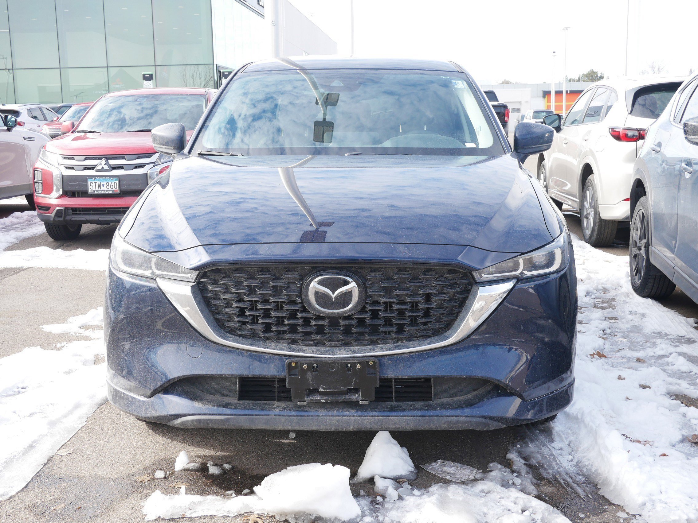 Certified 2025 Mazda CX-5 S Select Package with VIN JM3KFBBL5S0675203 for sale in Brooklyn Center, Minnesota